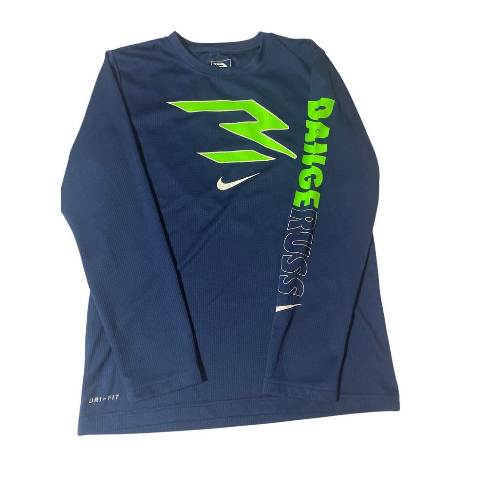 Kids Nike Russel Wilson Long Sleeve Dri-Fit sz. XL